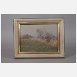 Otto Karl Welbers, "Vorfrühling bei Rindern"