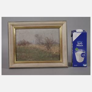 Otto Karl Welbers, "Vorfrühling bei Rindern"