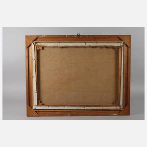 Hugo Wolff-Maage, "Müggelsee mit Booten"