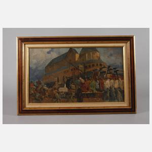 Adolfo Hohenstein, attr., Kirche Schwarz-Reinsdorf