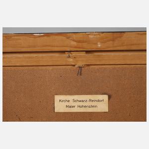 Adolfo Hohenstein, attr., Kirche Schwarz-Reinsdorf