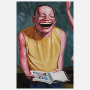 Lachende Gesellschaft