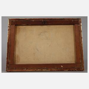 Bäuerin mit Blütenzweigen