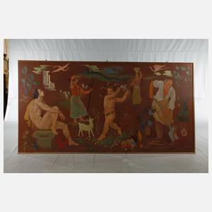 P. G. Michiels, große Wanddekoration