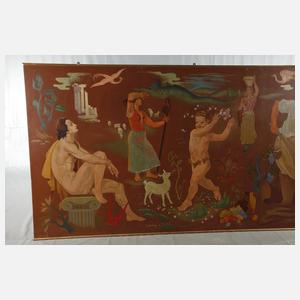 P. G. Michiels, große Wanddekoration