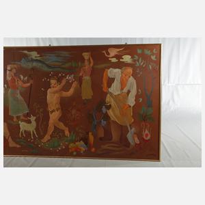 P. G. Michiels, große Wanddekoration