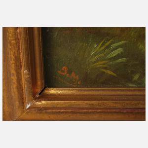 Hütte am Waldesrand