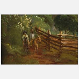 Hütte am Waldesrand