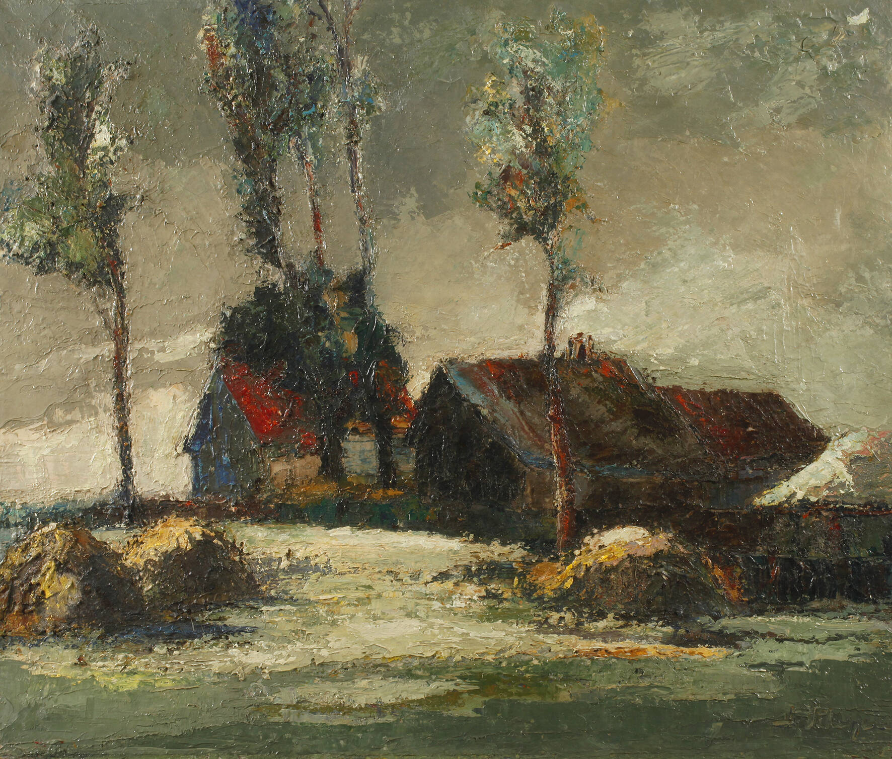 "Gehöft im Finzbachr-Tal"