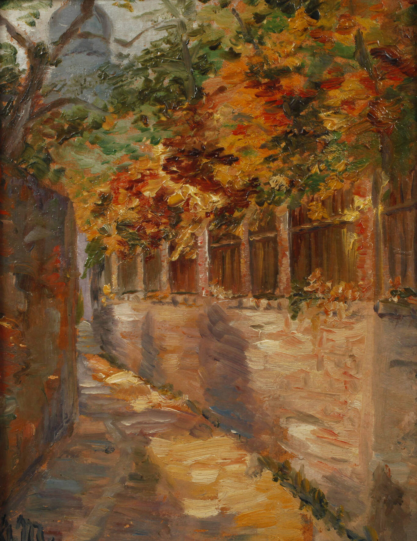 "Das Baumbachgässchen Altenburg"