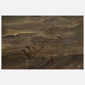 Einlaufender Segler im Hamburger Hafen