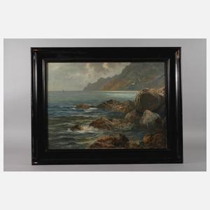 Felsige Meeresküste