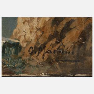 Felsige Meeresküste