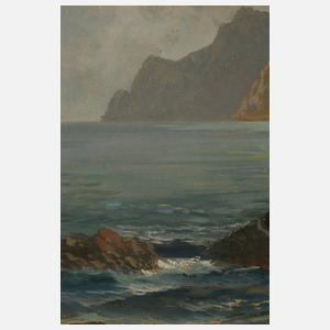 Felsige Meeresküste