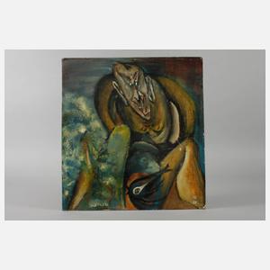 Abstrahiertes Herrenportrait