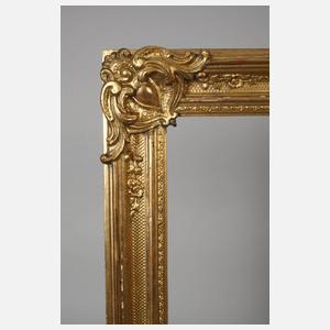 Goldstuckrahmen Spätbiedermeier