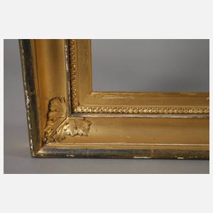 Rahmen mit Weinlaubdekor