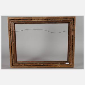 Rahmen mit Weinlaubdekor