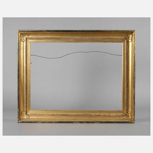 Rahmen mit Weinlaubdekor