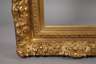 Breiter Goldstuckrahmen