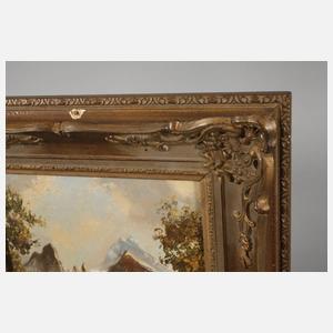 Kleiner Goldstuckrahmen