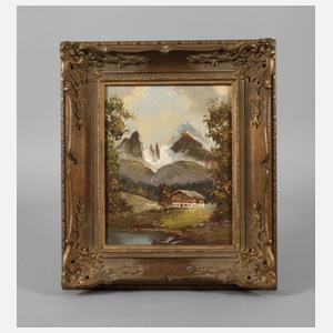 Kleiner Goldstuckrahmen