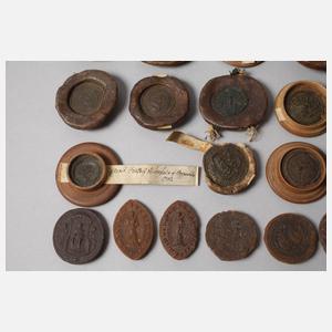 Großes Konvolut Siegel