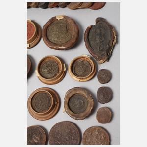 Großes Konvolut Siegel