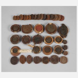 Großes Konvolut Siegel