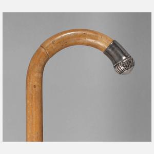Spazierstock Silber