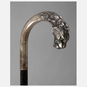 Spazierstock Silber