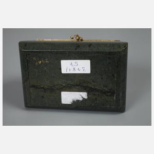 Deckeldose Serpentin