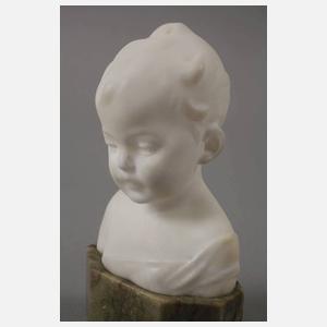 Kleinkindbüste Alabaster