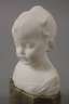 Kleinkindbüste Alabaster