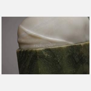 Kleinkindbüste Alabaster