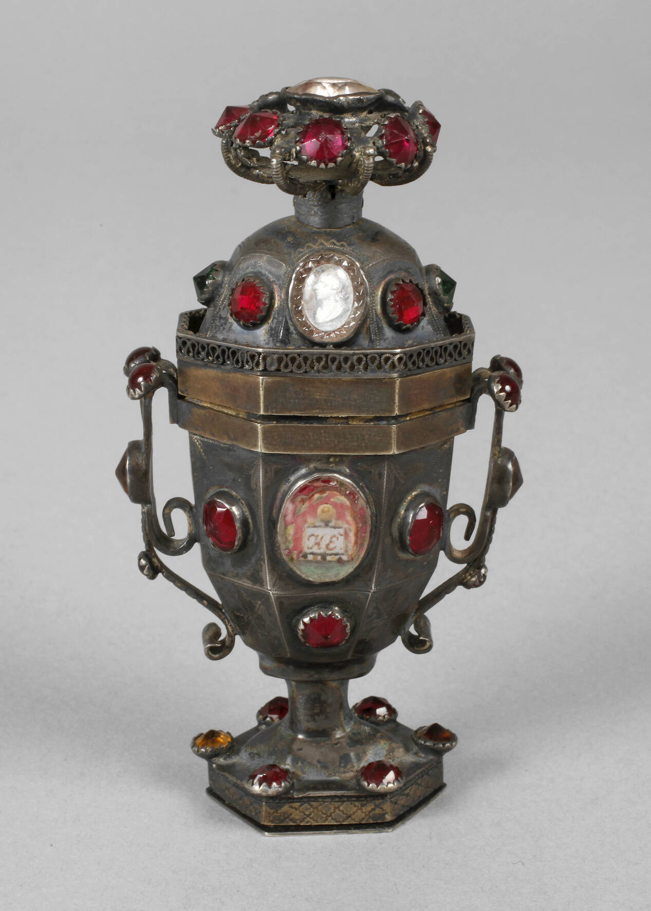 Silberflakon Biedermeier