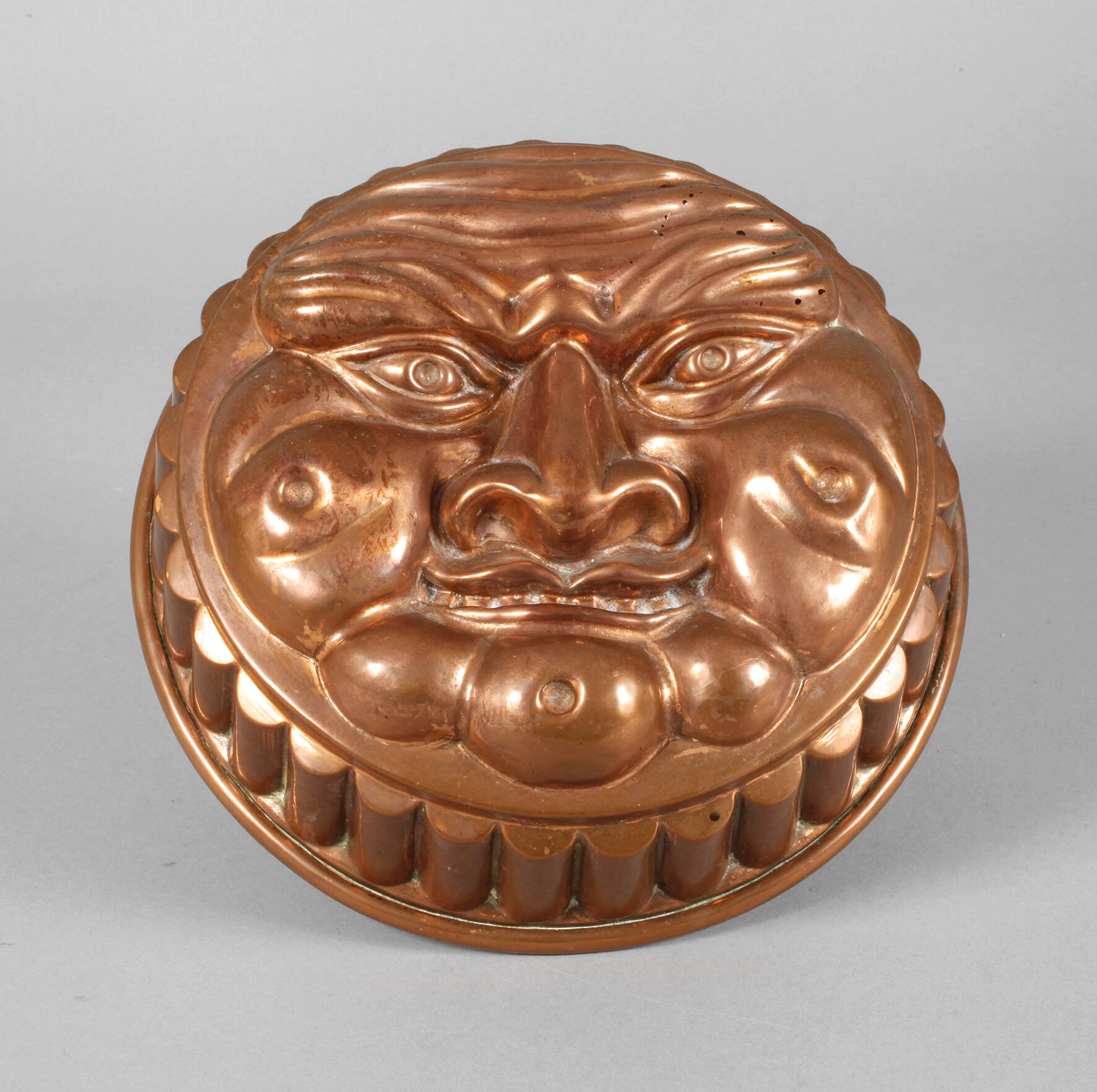 Außergewöhnliche Kupferbackform