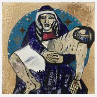 Emaillebild "Pieta"111