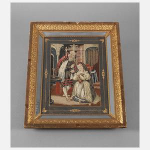 Petit Point-Stickerei