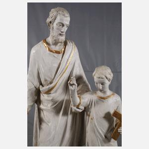 Geschnitzte Figurengruppe