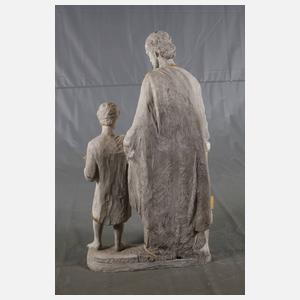 Geschnitzte Figurengruppe