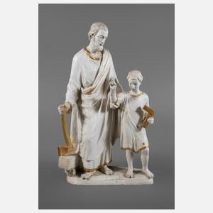 Geschnitzte Figurengruppe