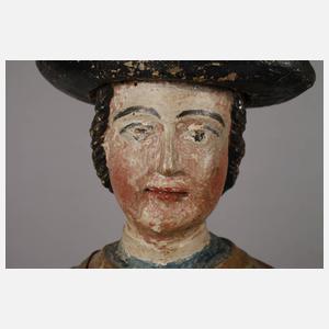 Barocke Heiligenschnitzerei