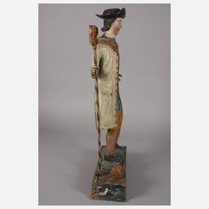 Barocke Heiligenschnitzerei