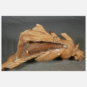 Zwei barocke Schnitzereien