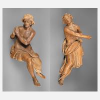 Zwei barocke Schnitzereien111