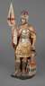 Geschnitzte Heiligenfigur St. Florian
