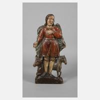 Geschnitzte Heiligenplastik111