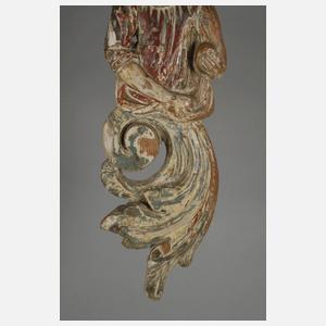 Paar figürliche Schnitzereien