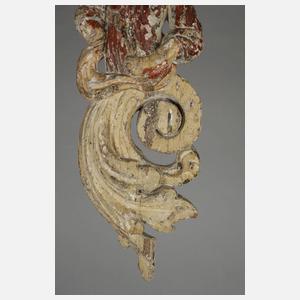 Paar figürliche Schnitzereien